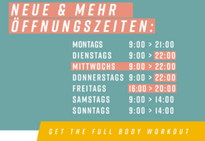 öffnungszeiten